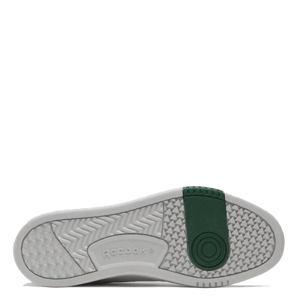 Reebok Men&#39;s Phase Court in White/White/Dark Green