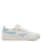 Reebok Women&#39;s Club C Revenge in Chalk/Chalk/Soft Blue