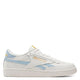 Reebok Women&#39;s Club C Revenge in Chalk/Chalk/Soft Blue