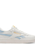 Reebok Women's Club C Revenge in Chalk/Chalk/Soft Blue