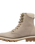 Sorel Women's Lennox Lace STKD Boot in Omega Taupe/Gum 2