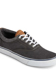 Sperry Men's Striper II CVO Sneaker in Salt Washed Black