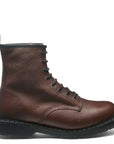 Solovair 8 Eye Derby Boot in Gaucho Brown Grain