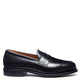 Solovair Penny Loafer in Black Hi-Shine