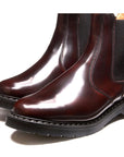 Solovair Dealer Boot in Burgundy Rub-Off