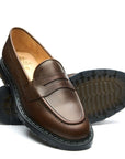 Solovair Penny Loafer in Gaucho Crazy Horse