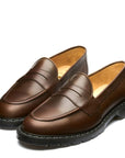 Solovair Penny Loafer in Gaucho Crazy Horse