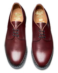 Solovair Gibson Shoe in Oxblood Hi-Shine