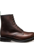 Solovair 8 Eye Derby Boot in Gaucho Crazy Horse