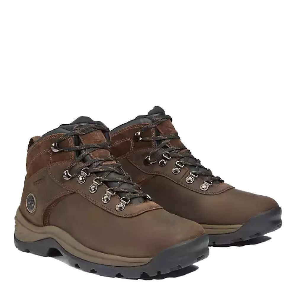 Timberland Men's Flume Waterproof Mid Hiker Boot in Dark Brown ...