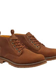 Timberland Men's Redwood Falls Waterproof Chukka Boot in Medium Brown Full-Grain