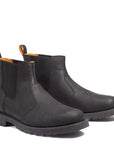 Timberland Men's Redwood Falls Chelsea Boot in Black Full-Grain