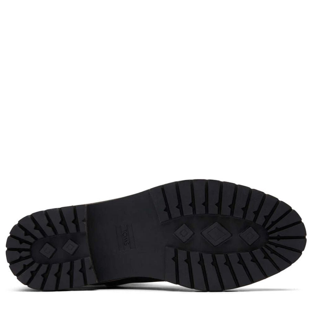 Black on black toms womens best sale