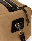 Filson Small Rugged Twill Duffle Bag in Tan