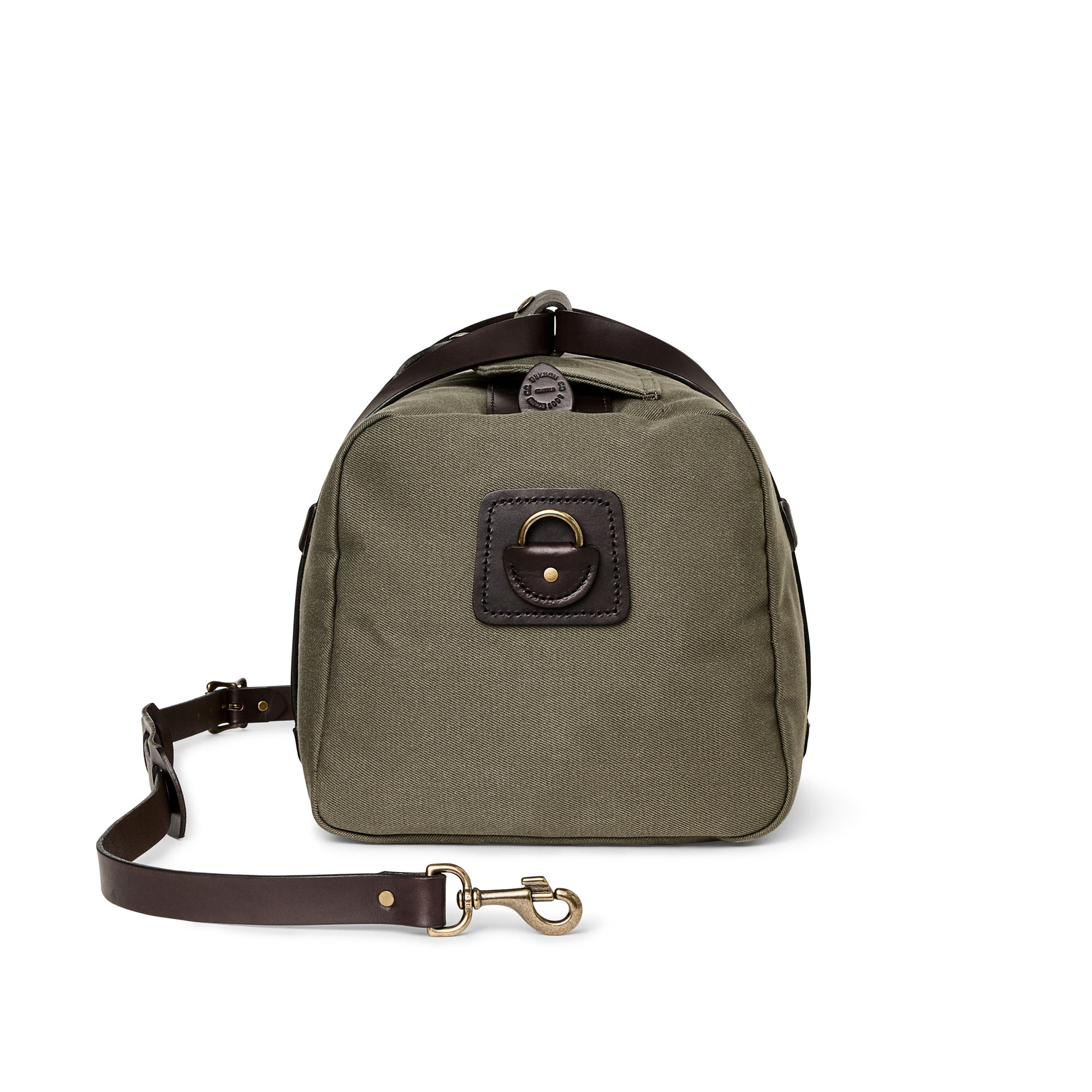 Filson Small Rugged Twill Duffle Bag in Ottergreen