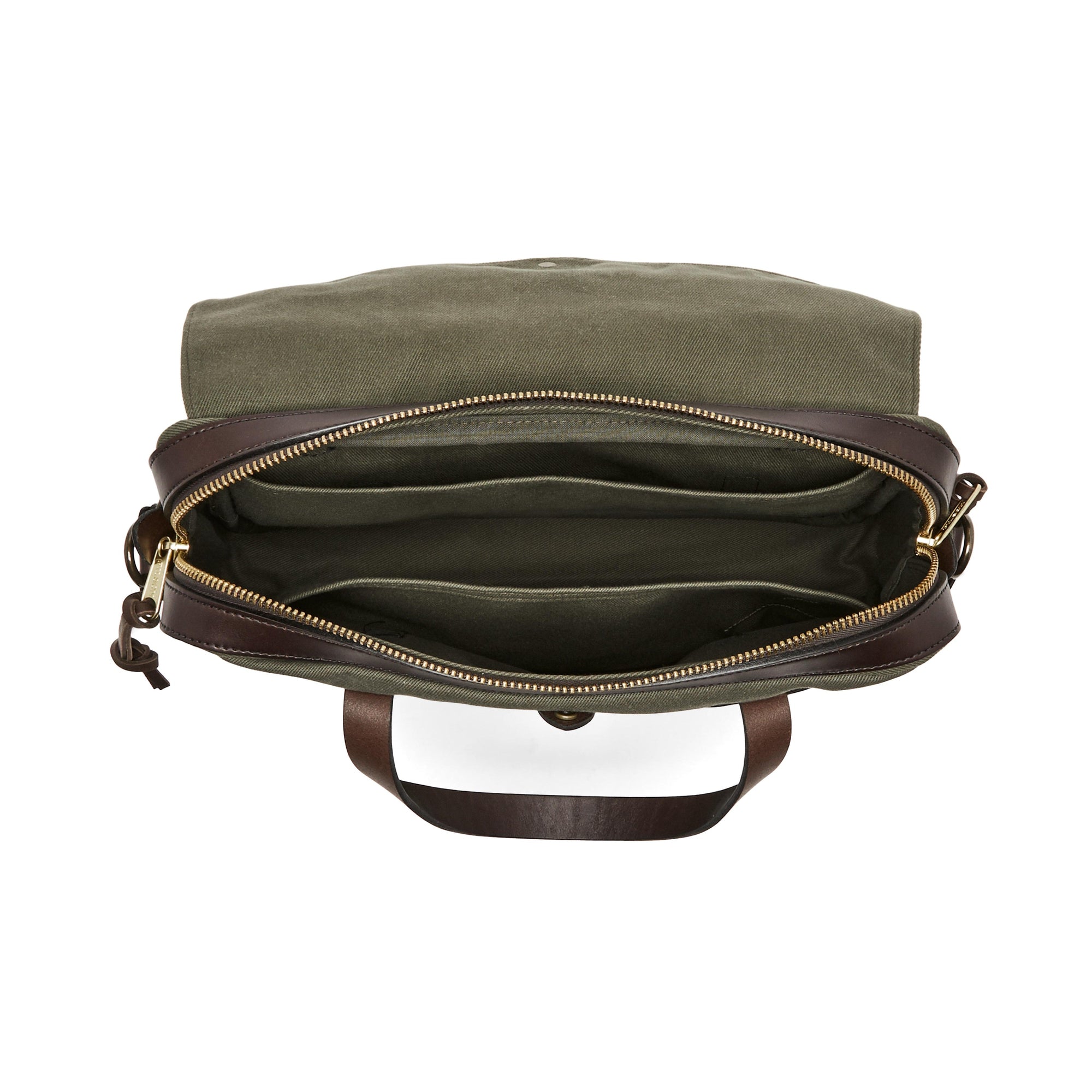 Filson Rugged Twill Original Briefcase in Ottergreen