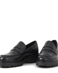 Vagabond Women's Kenova Loafer in Black Leather