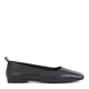 Vagabond Women&#39;s Delia Flats in Black Leather