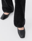 Vagabond Women's Delia Flats in Black Leather