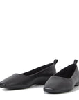 Vagabond Women's Delia Flats in Black Leather