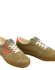 Vans Men's Sport Low in Olive/Red