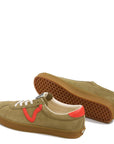 Vans Men's Sport Low in Olive/Red