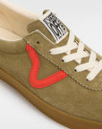 Vans Men's Sport Low in Olive/Red