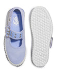 Vans Women's Mary Jane Creeper in Grunge Ballet Halogen Blue