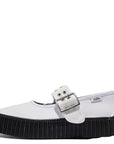 Vans Women's Mary Jane Creeper in Grunge Ballet White/Black