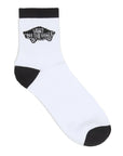 Vans Art Half Crew Sock in White/Black