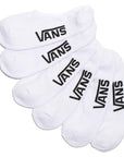 Vans Men's Classic Super No Show Sock 3-Pack in White