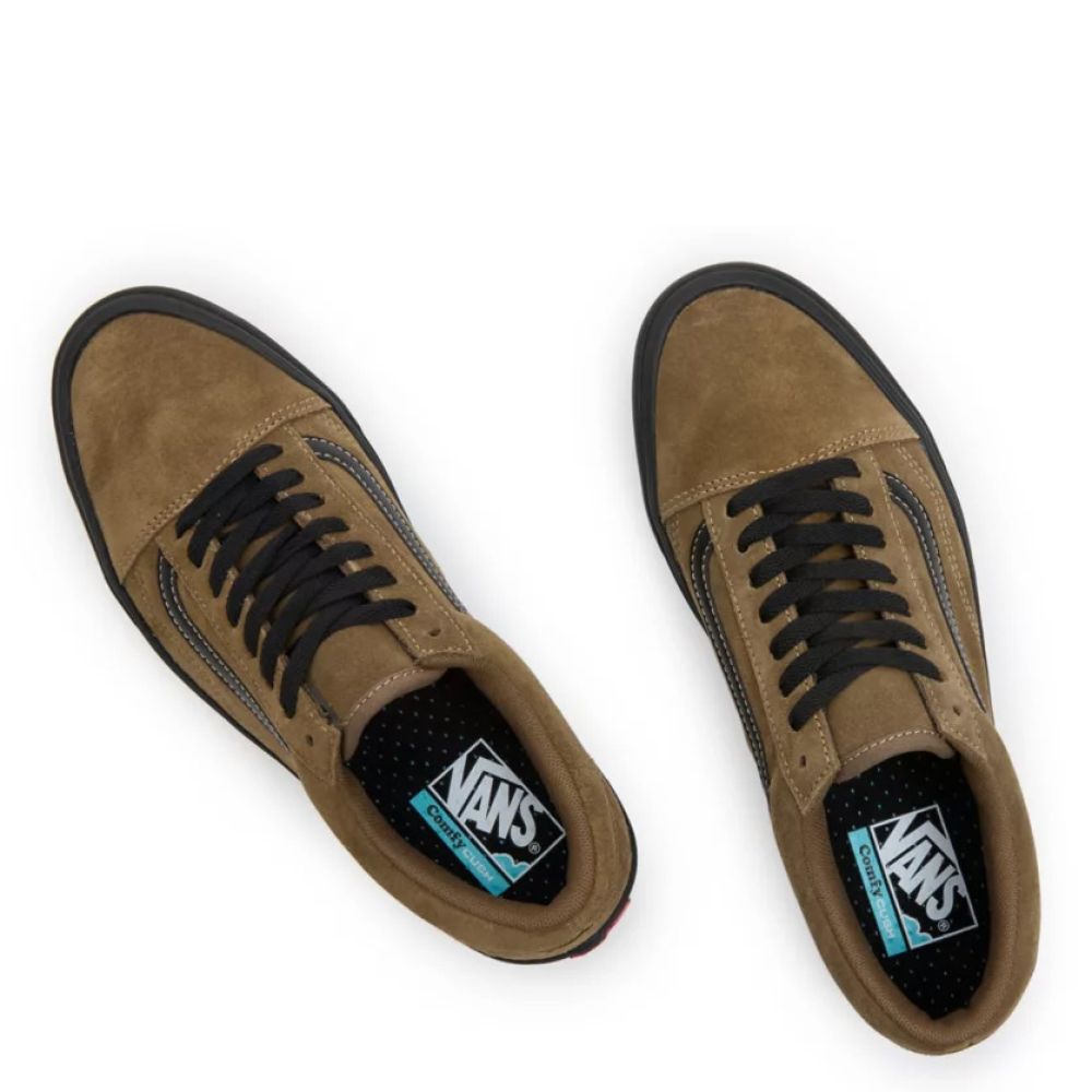 Vans Men's ComfyCush Old Skool Suede in Kangaroo