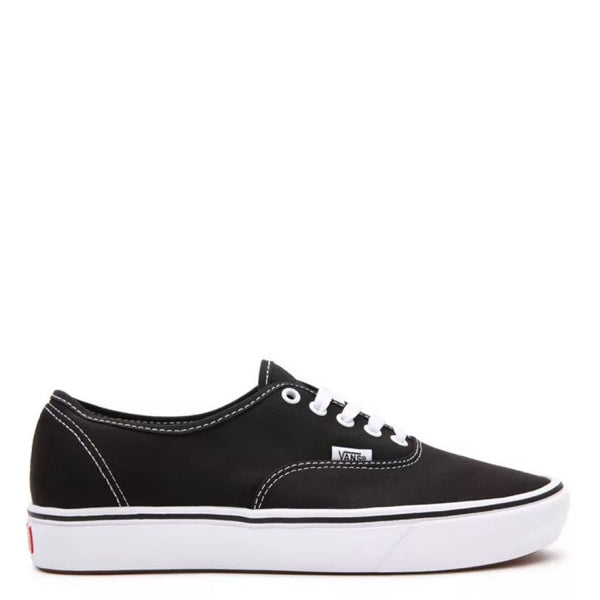 Vans Classic ComfyCush Authentic in Black True White Getoutsideshoes Getoutside Shoes