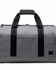 Herschel Tech Novel Duffle in Raven Crosshatch