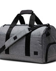 Herschel Tech Novel Duffle in Raven Crosshatch