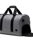 Herschel Tech Novel Duffle in Raven Crosshatch