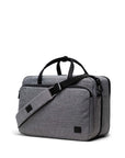 Herschel Bowen Duffle Tech in Raven Crosshatch