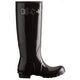 Hunter Women&#39;s Original Tall Gloss Rain Boots in Black