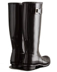 Hunter Women's Original Tall Gloss Rain Boots in Black