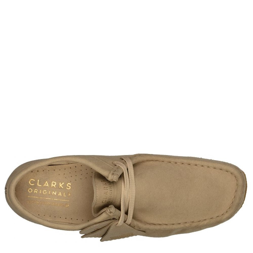 Clarks Men&#39;s Wallabee Vegan in Sand