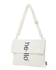 Anello Hello 3 Way Shoulder Bag in Ivory