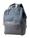 Anello Premium Clasp Backpack Large in Grey