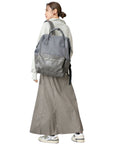 Anello Premium Clasp Backpack Large in Grey