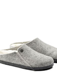 Birkenstock Men's Zermatt Shearling Wool Felt in Light Grey