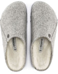 Birkenstock Men's Zermatt Shearling Wool Felt in Light Grey