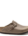 Birkenstock Boston Oiled Leather in Tobacco Brown