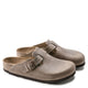 Birkenstock Boston Oiled Leather in Tobacco Brown