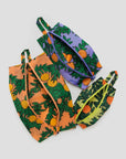 Baggu 3D Zip Set in Orange Trees