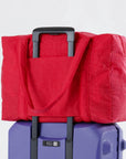 Baggu Cloud Carry-on in Candy Apple