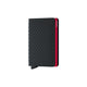 Secrid Slim Wallet Cubic in Black/Red